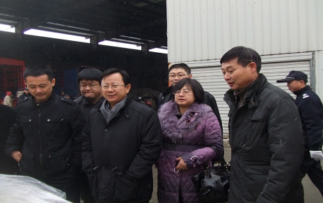 2011年1月,國家商務(wù)部市場(chǎng)建設(shè)司領(lǐng)導(dǎo)一行蒞臨市場(chǎng)視察指導(dǎo)